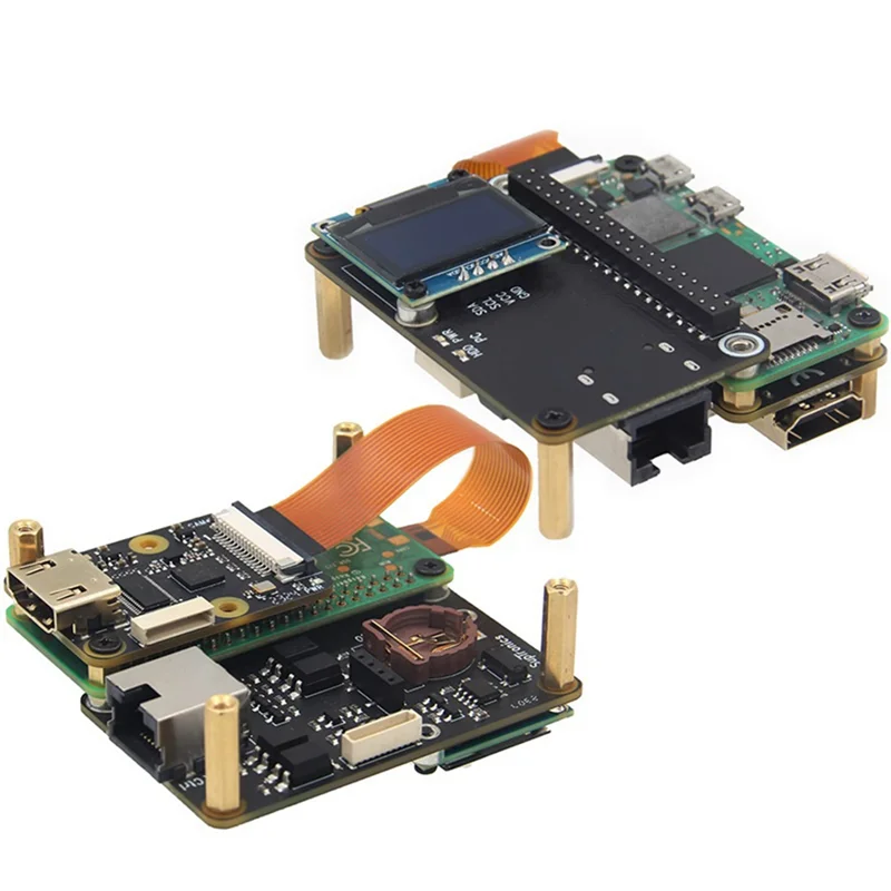 

C9-Pikvm-A4 для Raspberry PI Zero 2 Вт, пульт дистанционного управления для управления и обслуживания сервера Overip — совместимый CSI