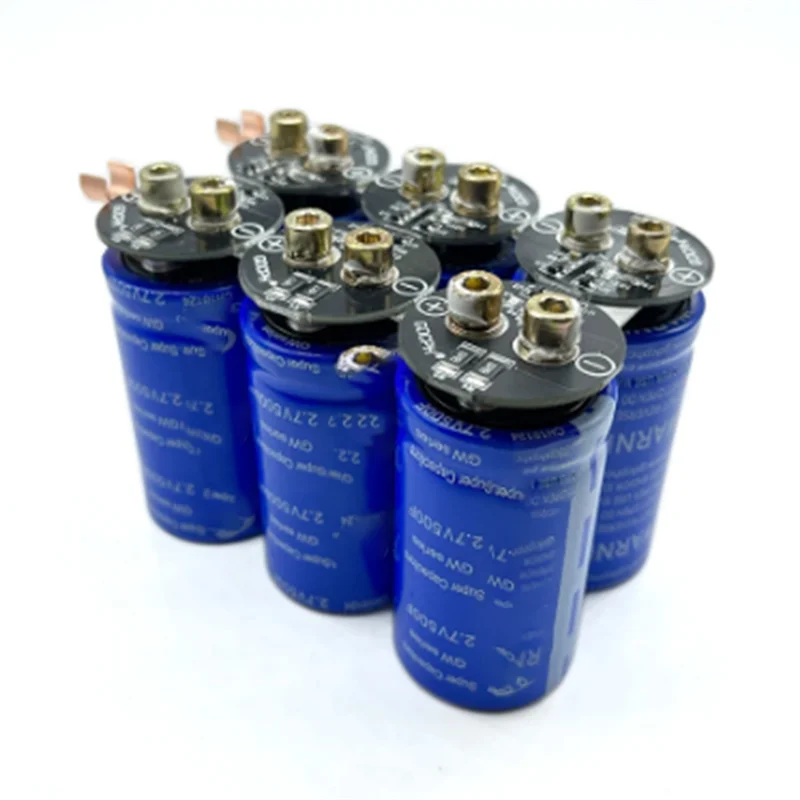 

16V83F Supercapacitor Automobile Rectifier Module 2.7V500fx6 Super Capacitor With Balance Protecting Plate 1 Piece
