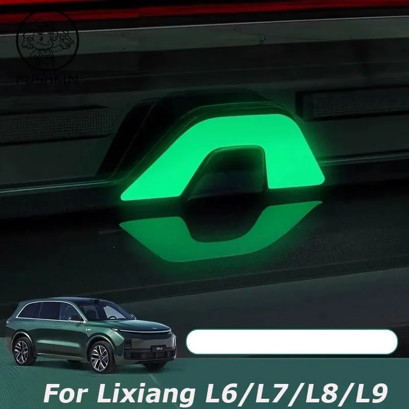 For Lixiang L6 L7 L8 L9Reflective Warning Safety Tape Anti collision warning reflective sticker for automobile trunk Accessories