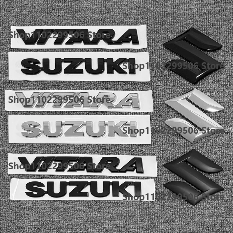 Pegatinas decorativas con logotipo de coche para Suzuki Vitra, emblema trasero, insignia para la parrilla delantera, calcomanías de alta gama, decoración exterior para automóvil