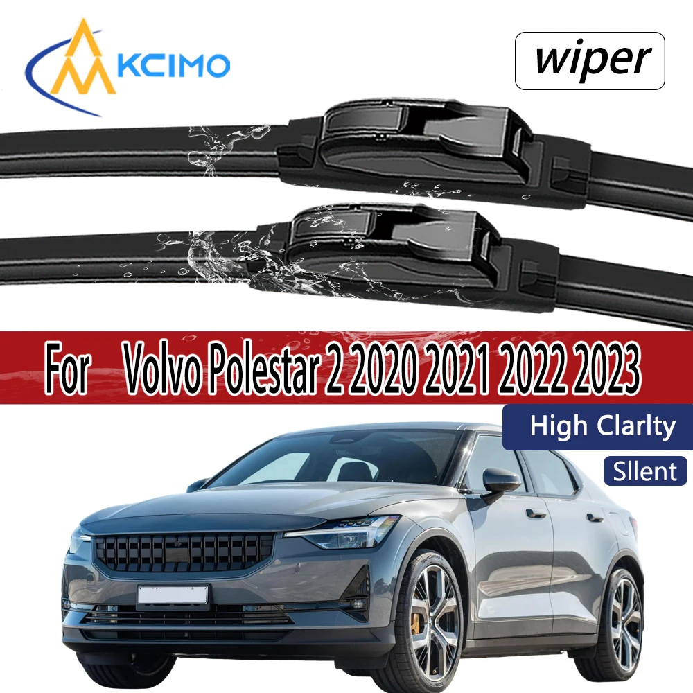 

Для Volvo Polestar 2 2020 2021 2022 2023 щетки стеклоочистителя переднего стекла 2 шт. аксессуары для окон ветрового стекла