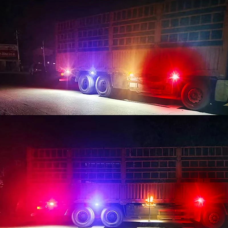 Decorate and Safeguard with LED Indicator Light, Ideal for Trucks, Motorcycles, and Vans, Aids in Emergencies