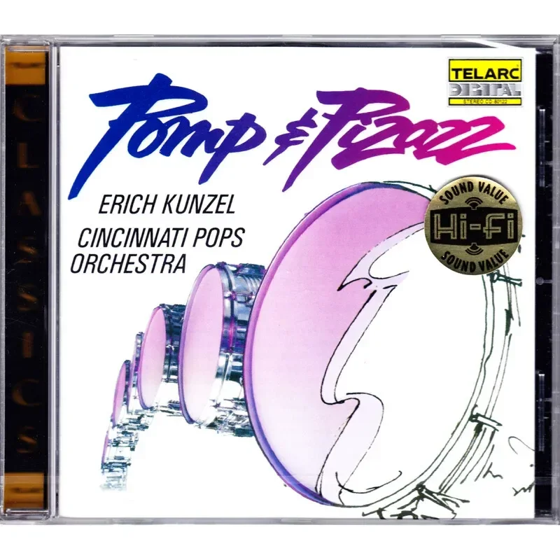 Batterie de Jazz Originale Importée Magnifique et Puissante pour Audition HIFI Fever Audition CD pour Konzel