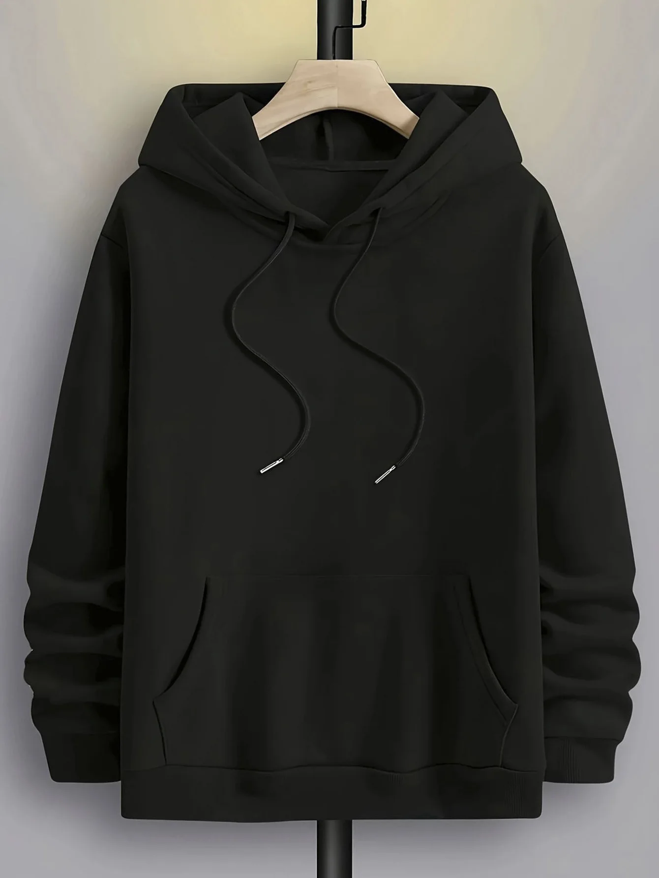 A Black Hoodie Featuring a 'Smile Now, Cry Later' Design, Complete with a Clown Mask And Car Graphics. This Pullover Sweatshirt Is Perfect for Everyday Casual Wear Throughout The Year