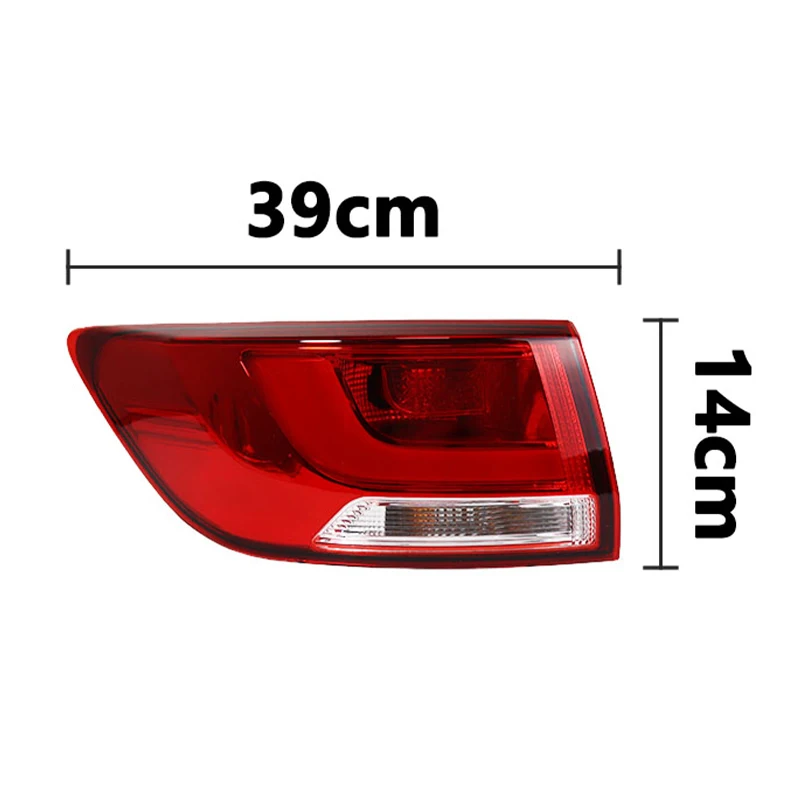 For FAW Besturn X40 2016 2017 2018 Car Rear Bumper Tail Light Driving Lamp Tail Lamp Assembly Taillights Reverse Brake Light