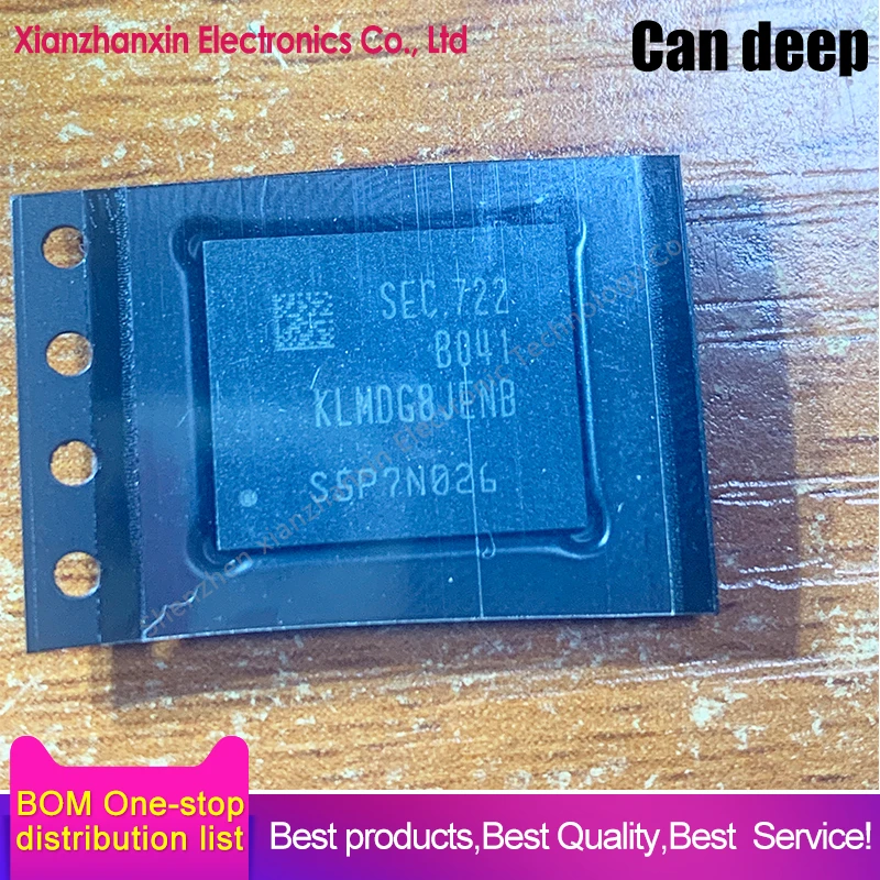

KLMDG8JENB-B041 KLMDG8JENB BGA153 EMMC 5.1 128GB memory chip