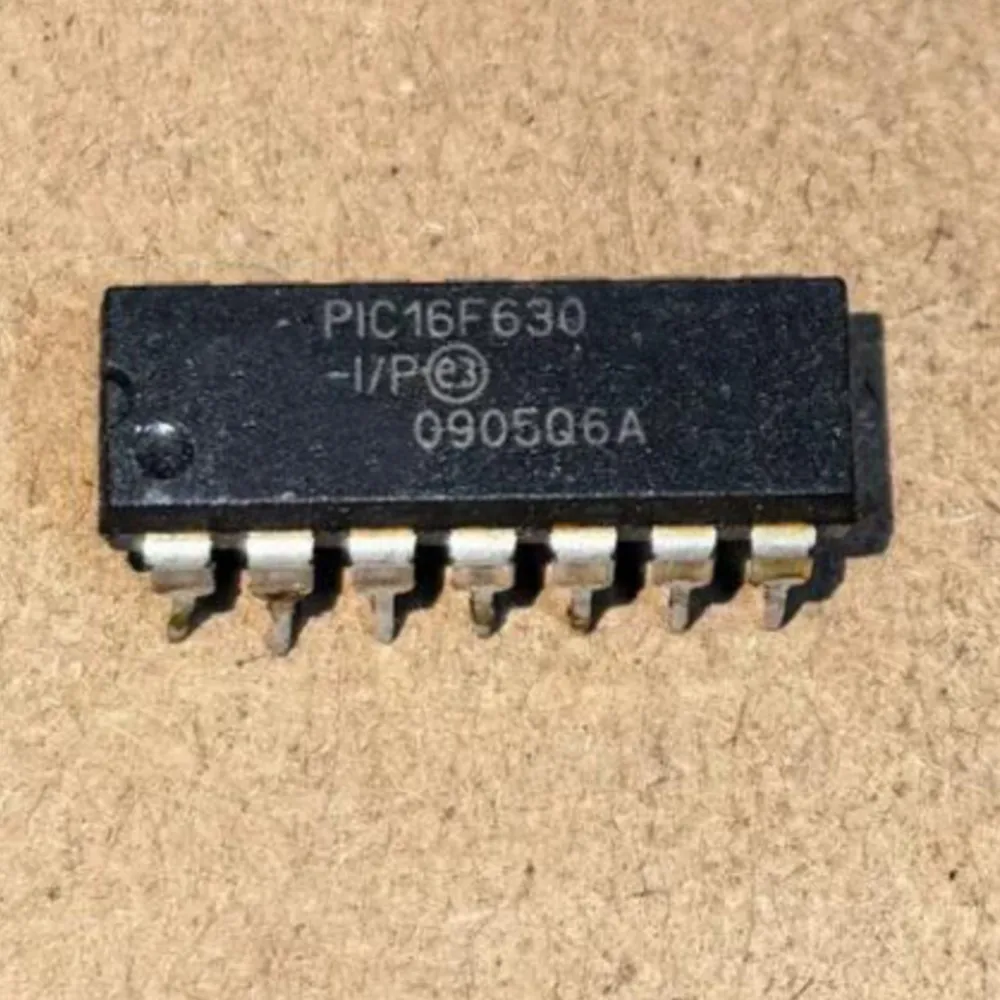 PIC16F630  -I/P    PIC16F630    16F630    DIP14    High quality products   (Product quantity: 50 pieces)