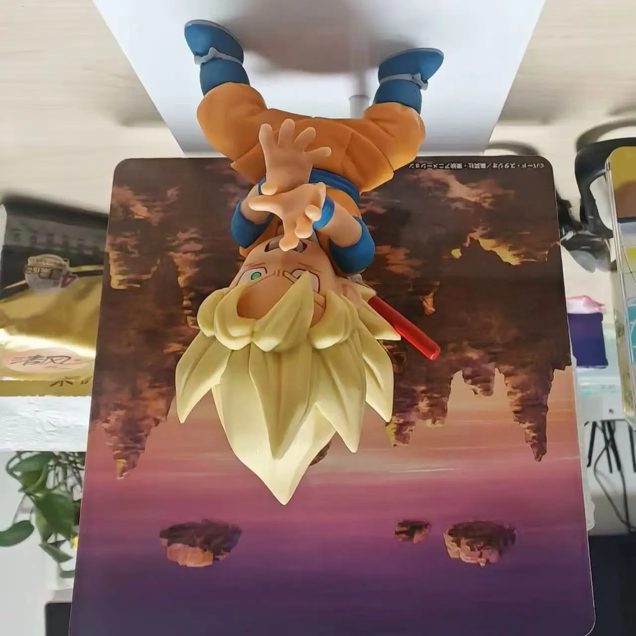 

BANDAI BANPRESTO DRAGON BAL DAIMA SON GOKU оригинальная фигурка в аниме модель настоящий настольный орнамент игрушка в коробке подарок на день рождения фигурки