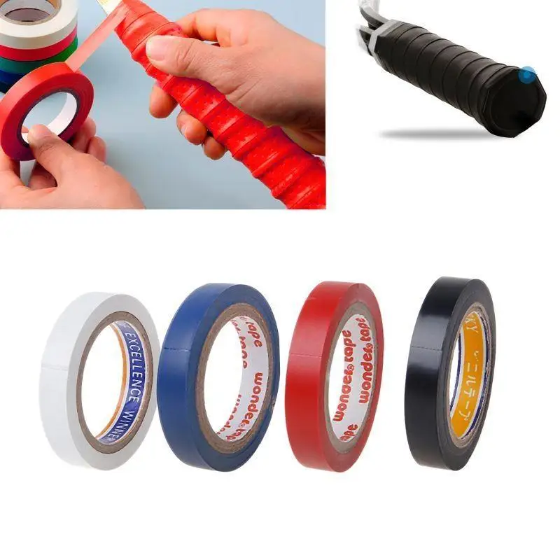 652F 8M مضرب تنس الريشة الاسكواش للرأس لحماية الملصقات المتعرجة