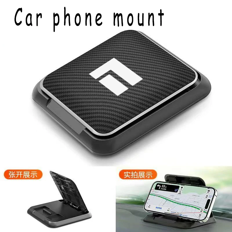 Car Phone Holder GPS Navigation Dashboard Phone Holder Stand for BAIC Jishi Polestones Polar Stone ROX 01 Ada Mas Accessories