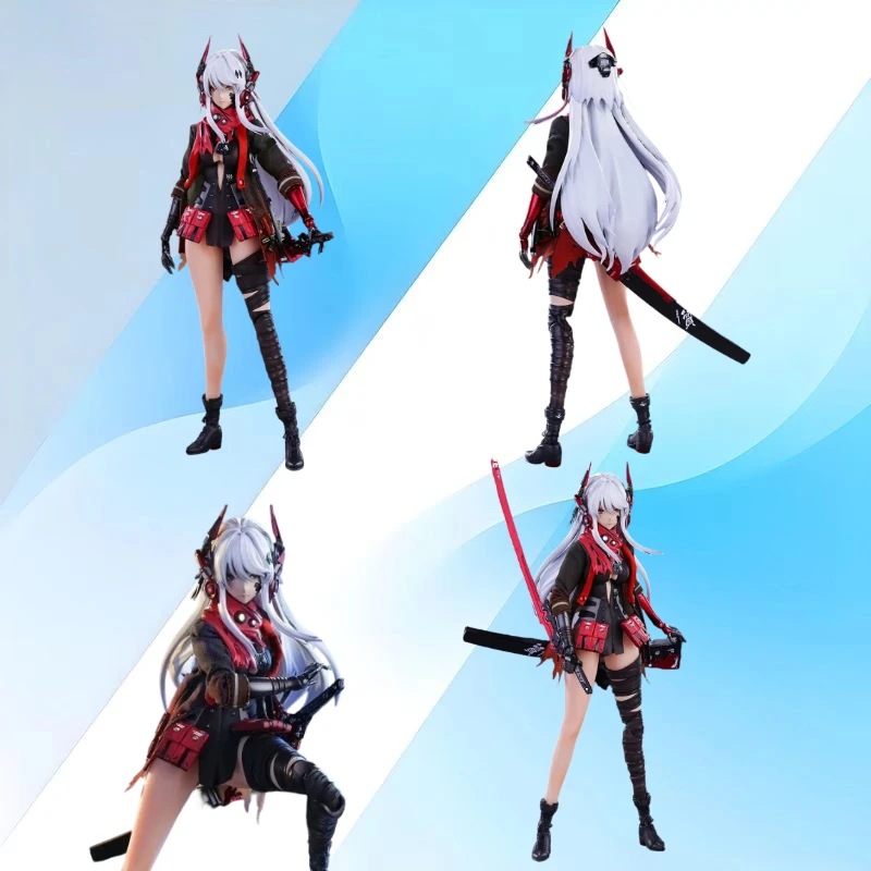 

AniMester Original Gold Refactoring Thunder Task Force Lucia Deep Red Abyss Anime Action Figures Toys for Children Model