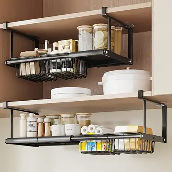 3dílná nástěnná police na koření do kuchyně, vícevrstvý organizér na koření s háčky na sklenice s olejem a lahvičky s kořením 8 nejlepší prodej stojan na lahve kuchyňského oleje - №8