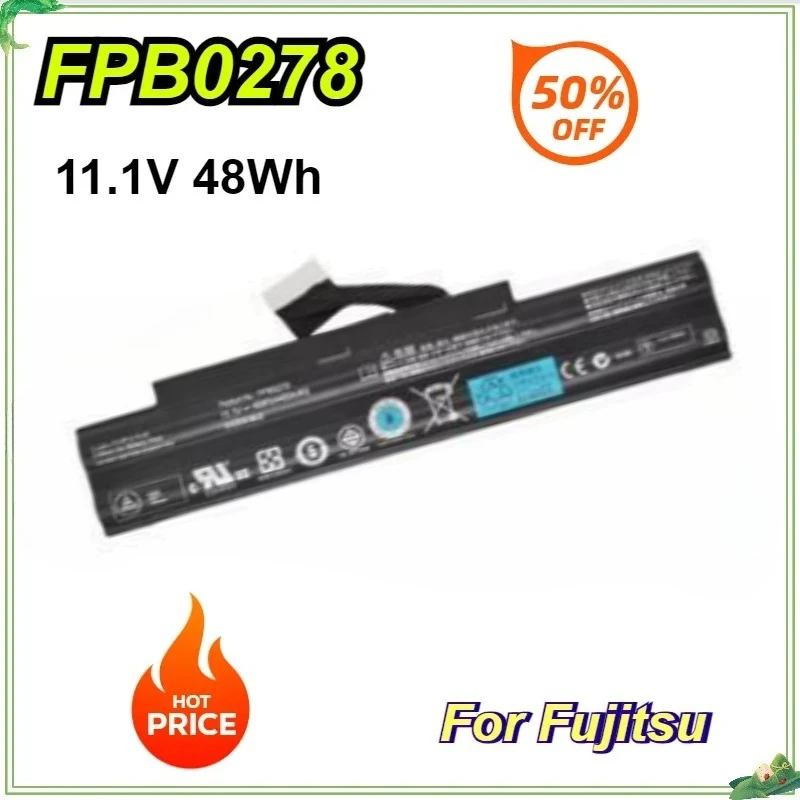 

FPB0278 FPB0285 New Laptop Battery for Fujitsu Lifebook 552 AH552 31CR19/66-2 Replacement Battery 11.1V 48Wh Bateria
