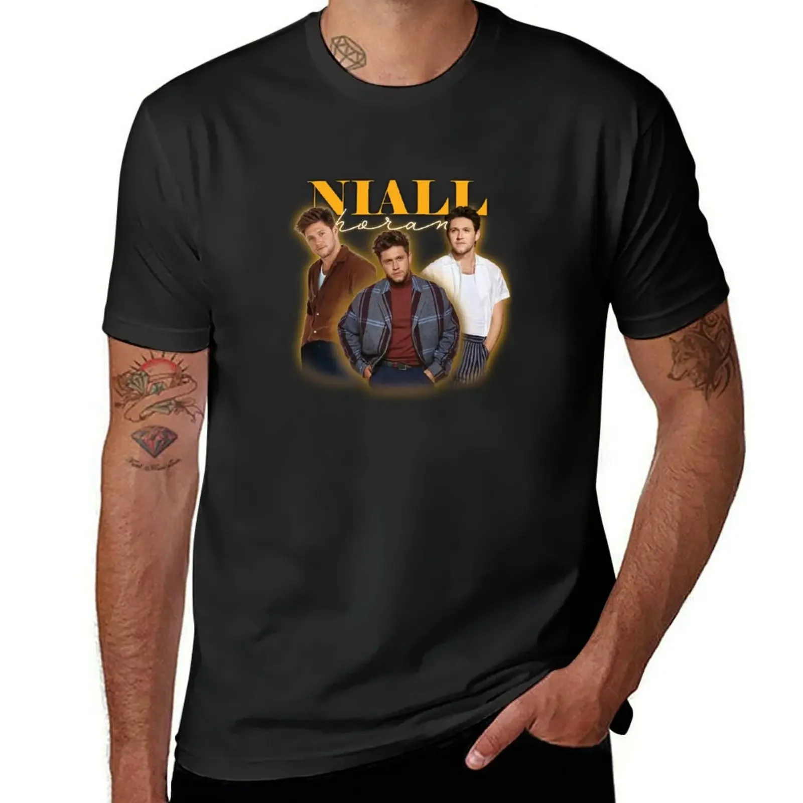 

Niall Horan Design T-Shirt vintage anime shirt graphic shirts boys whites workout shirts for men