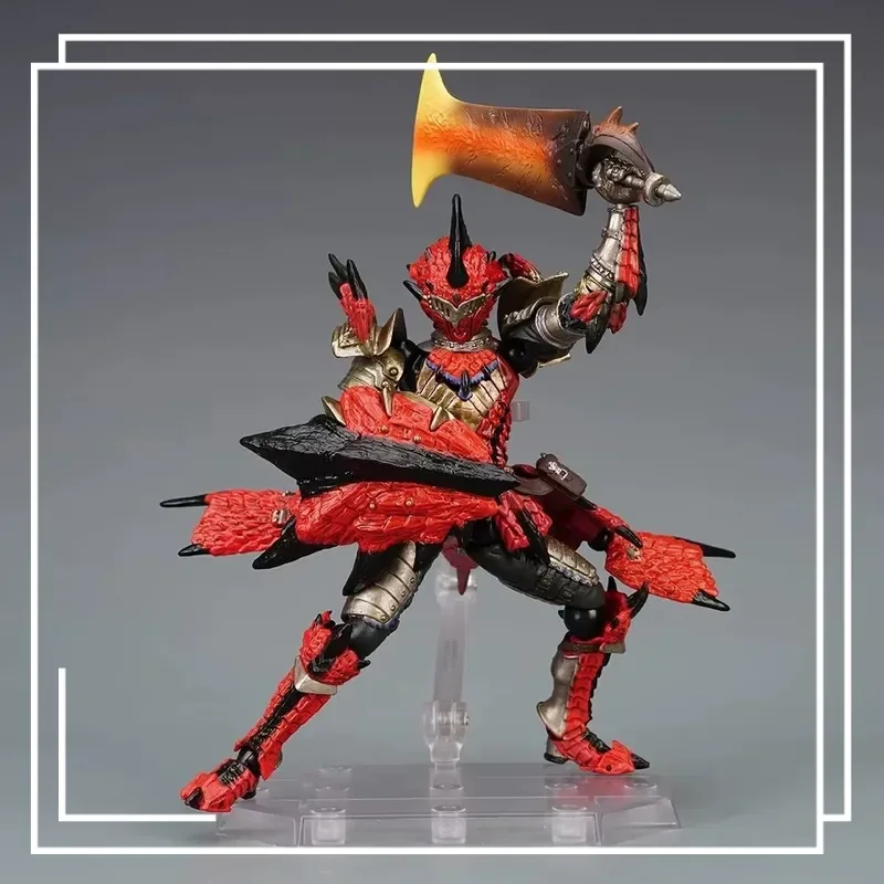 Figurka kolekcjonerska Monster Hunter Series Saber Knight Ultra Mobile Model Toy, styl Mountain Mouth, Smok Thunder Wolf