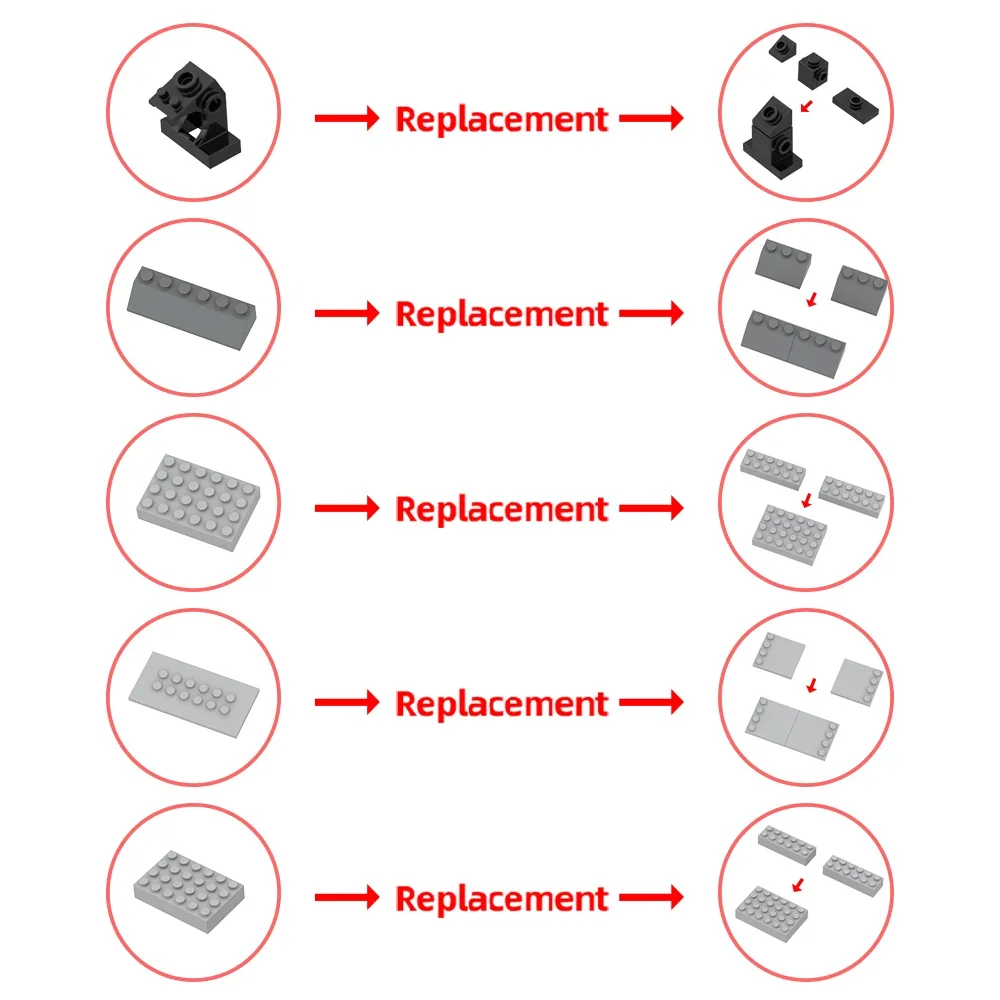 Gobricks MOC Metal Gear Solid Rex Robot Bricks Model Set High-Tech Combat Mecha Robot Building Block Assembly Toys Kids Gifts