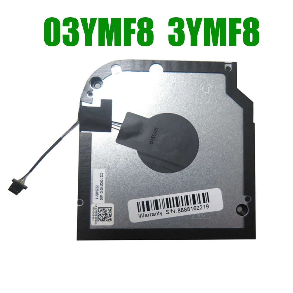 

Laptop Fan For DELL For Latitude 5530 For Precision 3570 03YMF8 3YMF8 NS85C69-21G09 EG50050S1-CI81-S9A 023.100Q7.0021 4PIN