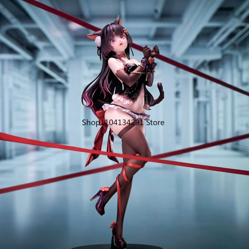 1/7 SIKI ANIM Luvna Bound Cat Oryginalny Rysunek Anime Figurka Dekoracja Obudowy Komputera Prezent Dla Chłopców Kolekcjonerskie Zabawki i Hobby