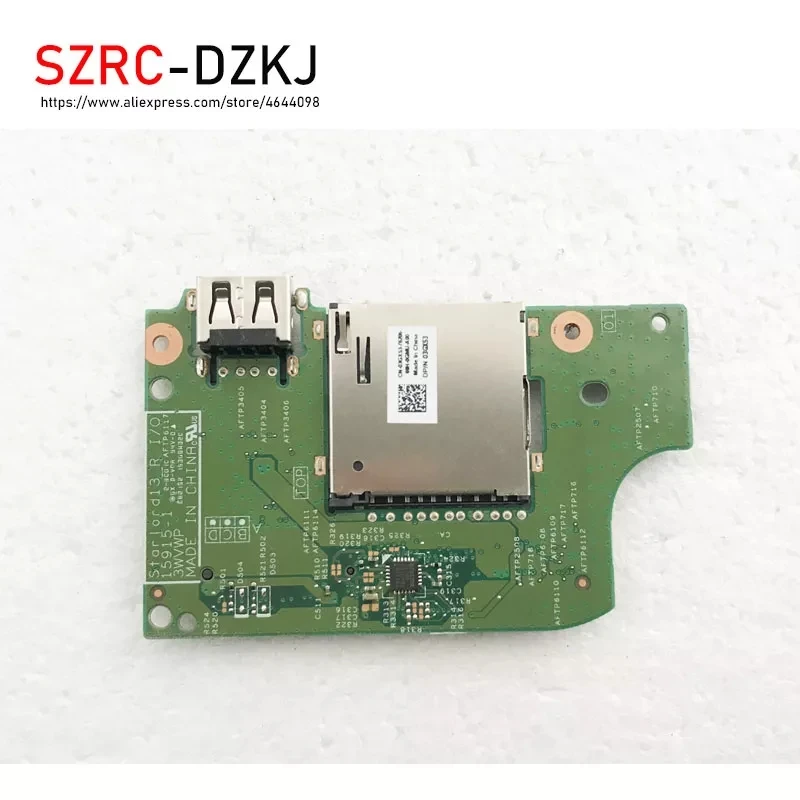 

SZRCDZKJ Original For Dell Inspiron 5368 5378 USB Card Reader BOARD 3GX53 03GX53 CN-03GX53 3WVWP