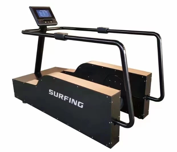 Hot Sale Fitness geräte Holz Surf gerät mit LCD-Bildschirm wh840