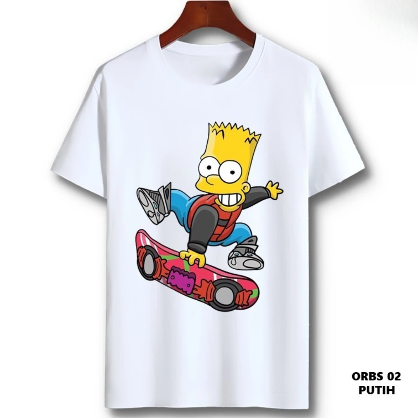 Distro Premium | Kaos The Simpson | Baju Kaos Pria Cotton Combed 24s | ORBS