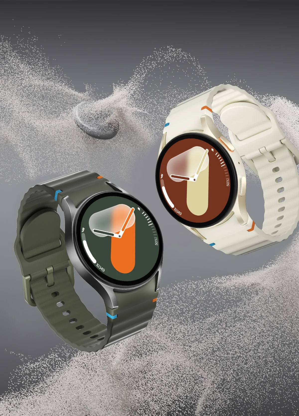 ساعة ذكية للرجال والنساء HD AMOLED مكالمة صوتية NFC GPS المقتفي الساعات الرياضية مخصص الهاتفي لموتورولا رازر 40 Samsu Galax A14 5G #6