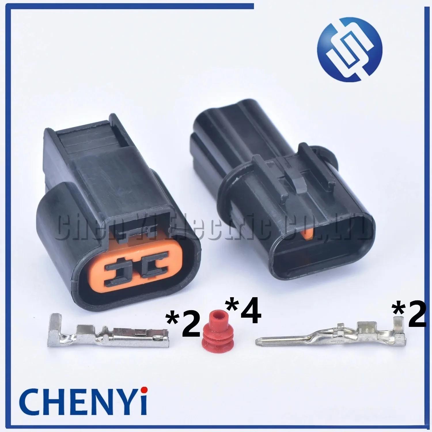 

2 Pin 2.2 male or female Headlight plug Fog Lamp Automotive Connector PB625-02027 PB621-02020 For Hyundai-Kia