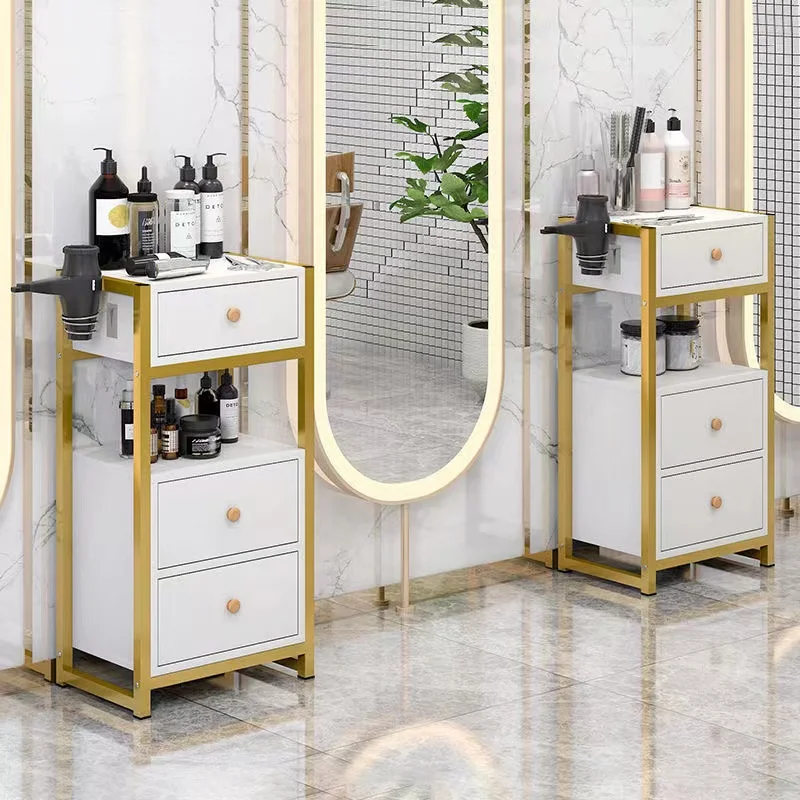 

Hotel Equipment Wheels Salon Trolley Tool Cosmetic Rolling Salon Trolley Nail Carrello Portaoggetti Salon Furniture RR50ST