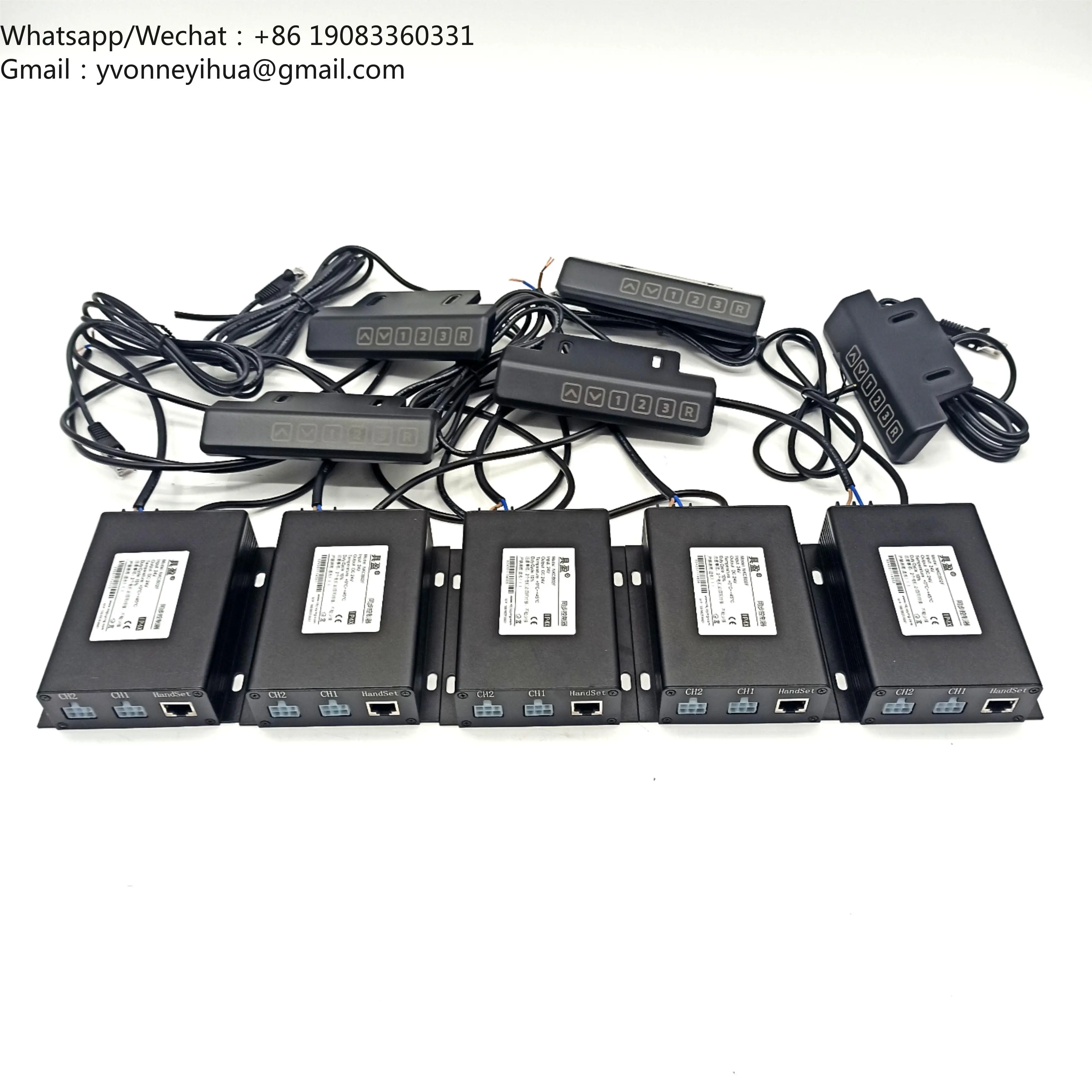 Motor Controller DC 12V 24V Sync Control Box For Electric Linear Actuator Motor With Hall Sensor Handset Memory Location