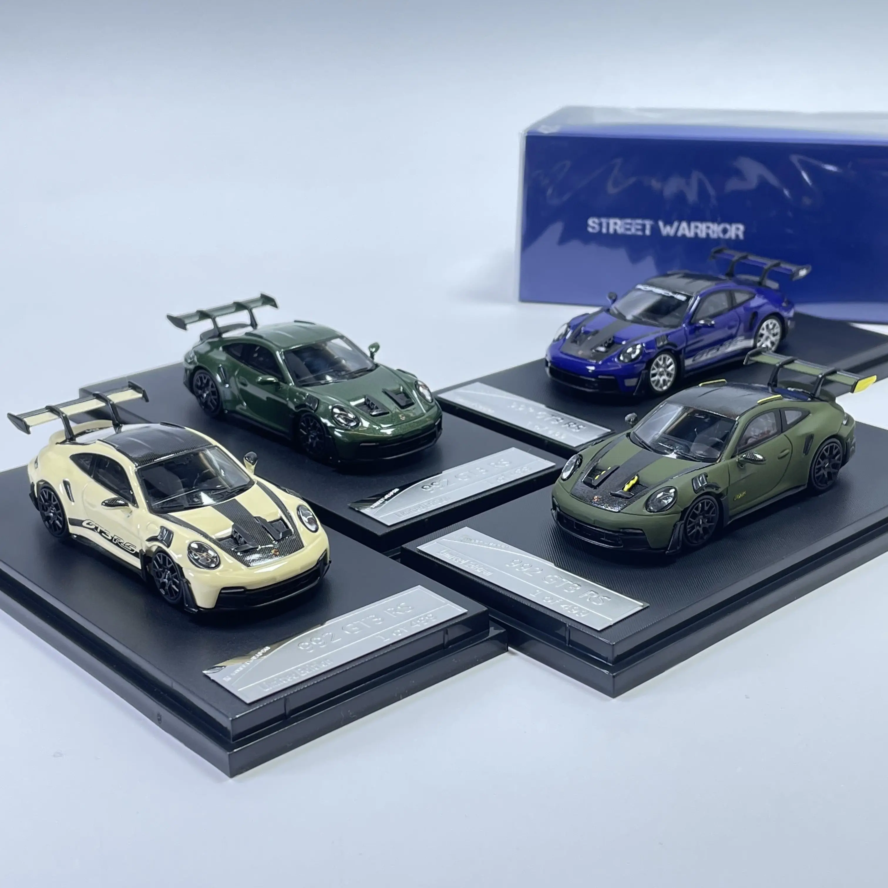 

Металлическая модель гоночного автомобиля SW 1/64 992 911 GT3 RS, миниатюрная масштабная модель для детей