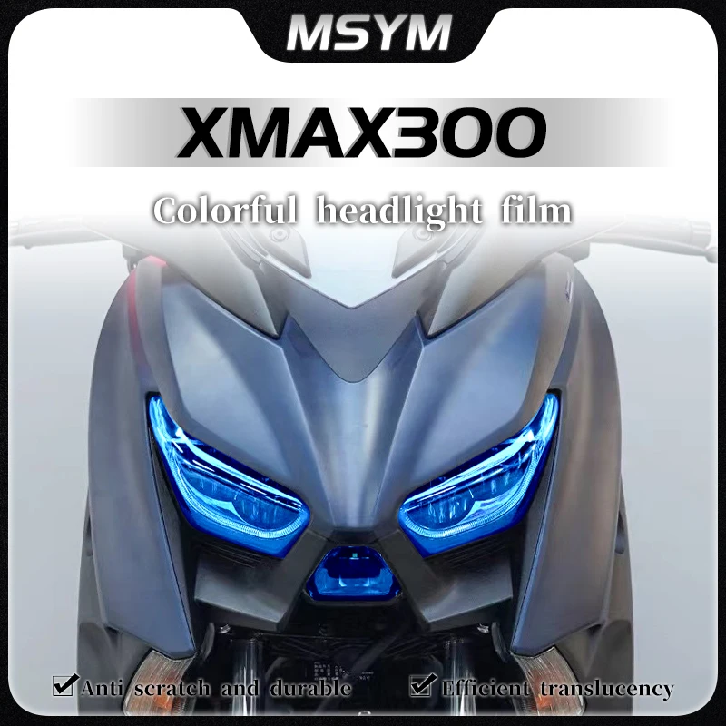 For YAMAHA XMAX 300 Xmax 300 xmax300 2017-2022 Headlights Taillights Film Instrument Protection Stickers Modified Accessories