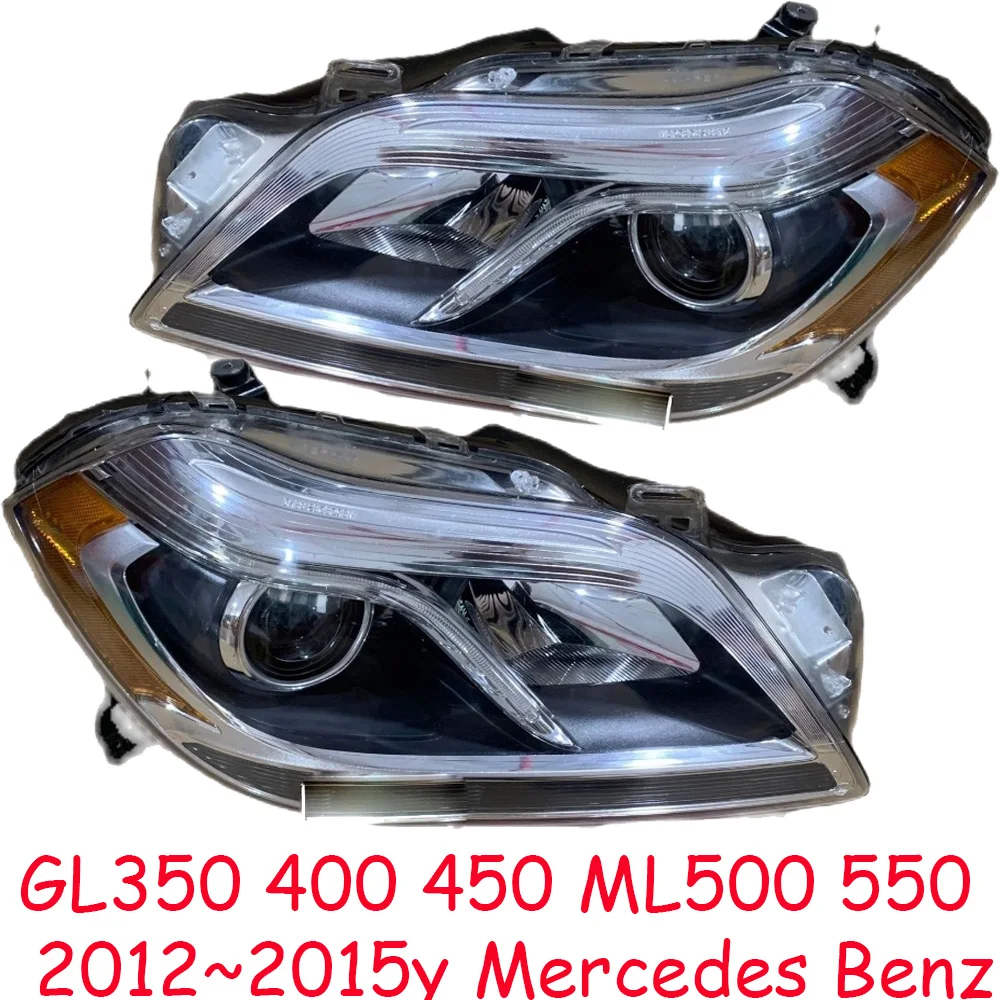 1pcs car bumper headlamp for Mercedes Benz W166 headlight GL350 GL450 GL550 GL63 2013~2015y for Benz W166 fog light