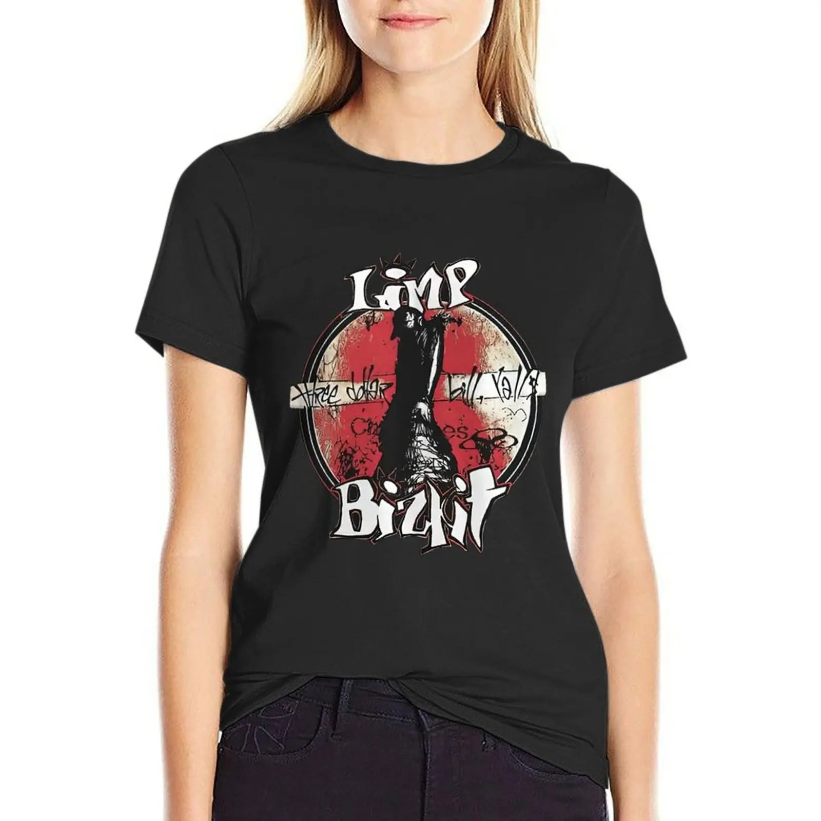 Limp Bizkit vintage T-Shirt sports fans customs design your own new edition workout shirts for Women