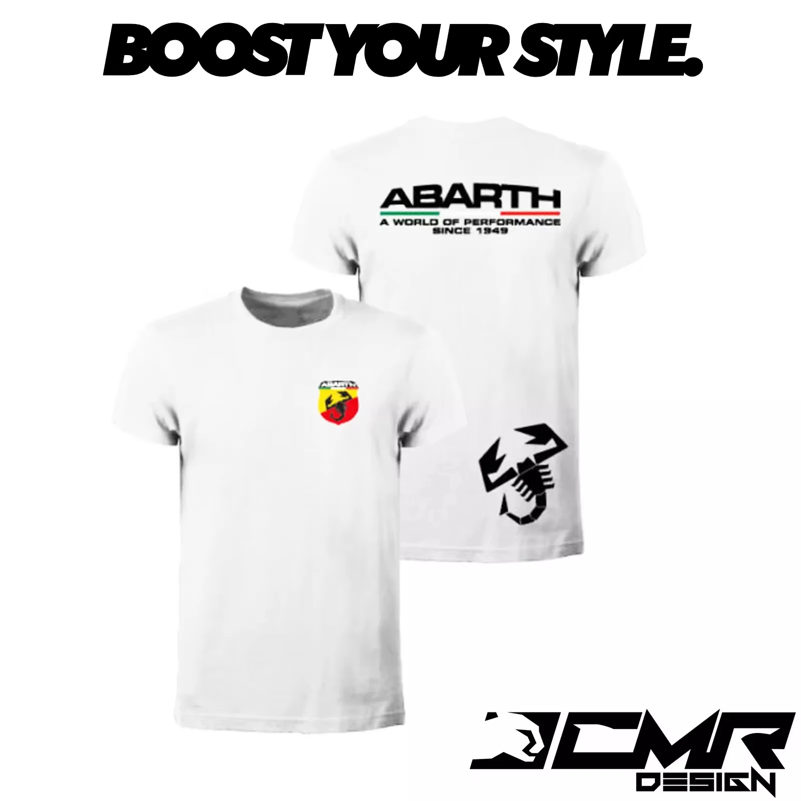 

Летняя модная хлопковая футболка ABARTH Scorpione Maniche Corte Cotone Leggera Uomo, элитный роскошный топ для мужчин и женщин