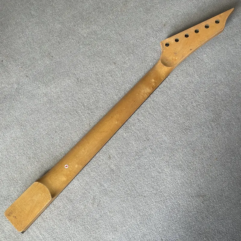 IN303 Floyd Rose 6 String Electric Guitar Neck Maple+Rosewood 24 Frets Reversed Headstock Custom Inlay Replace&DIY Parts
