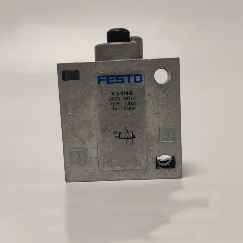 FESTO Direct-acting round head valve V-3-1/4-B 6808 R-3-1/4-B 8985