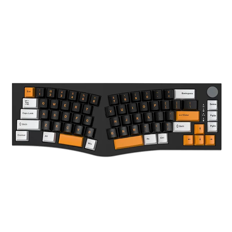 Alice80 Alice 80 Gasket Mechanical Keyboard OwLab Spring Barebones Ergonomics Layout Hotswap 68 keys Wireless Gaming Keyboard