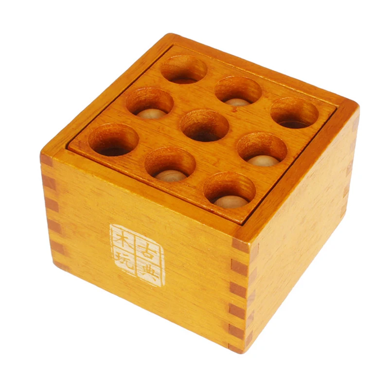 Thirty-Six Stratagems Wooden Kong Ming Lock Lu Ban Brain Teaser Puzzle Box Dla Dorosłych Dzieci Juegos De Ingenio Y Hvair Mentalnego