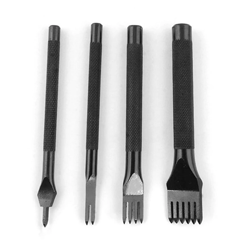 ABXF-4 шт., нескользящий алмазная огранка, кожаный инструмент «сделай сам», косая плоская огранка, гальваника, сшитая вручную алмазная огранка (5 мм)