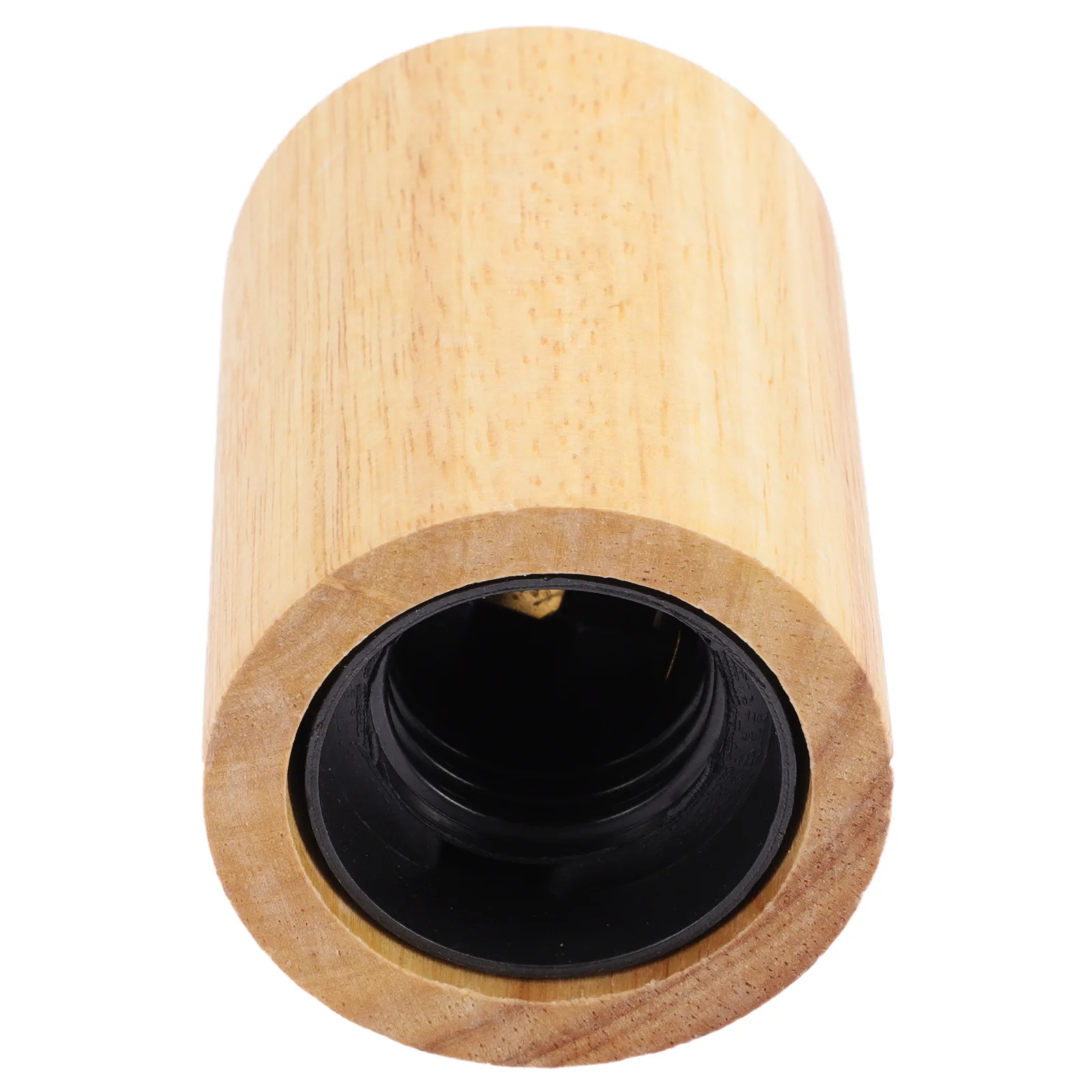 Portalámparas de madera con enchufes E27, Base de lámpara, adaptador de bombilla de techo, soportes de luz colgantes aptos para varias bombillas, seguros y modernos
