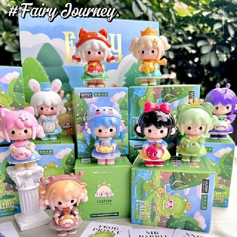 

Hot Uu Youyou Wonderland Adventure Series Blind Box Mini Kawaii Figure Cute Desktop Decor Collection Girl Children Birthday Gift