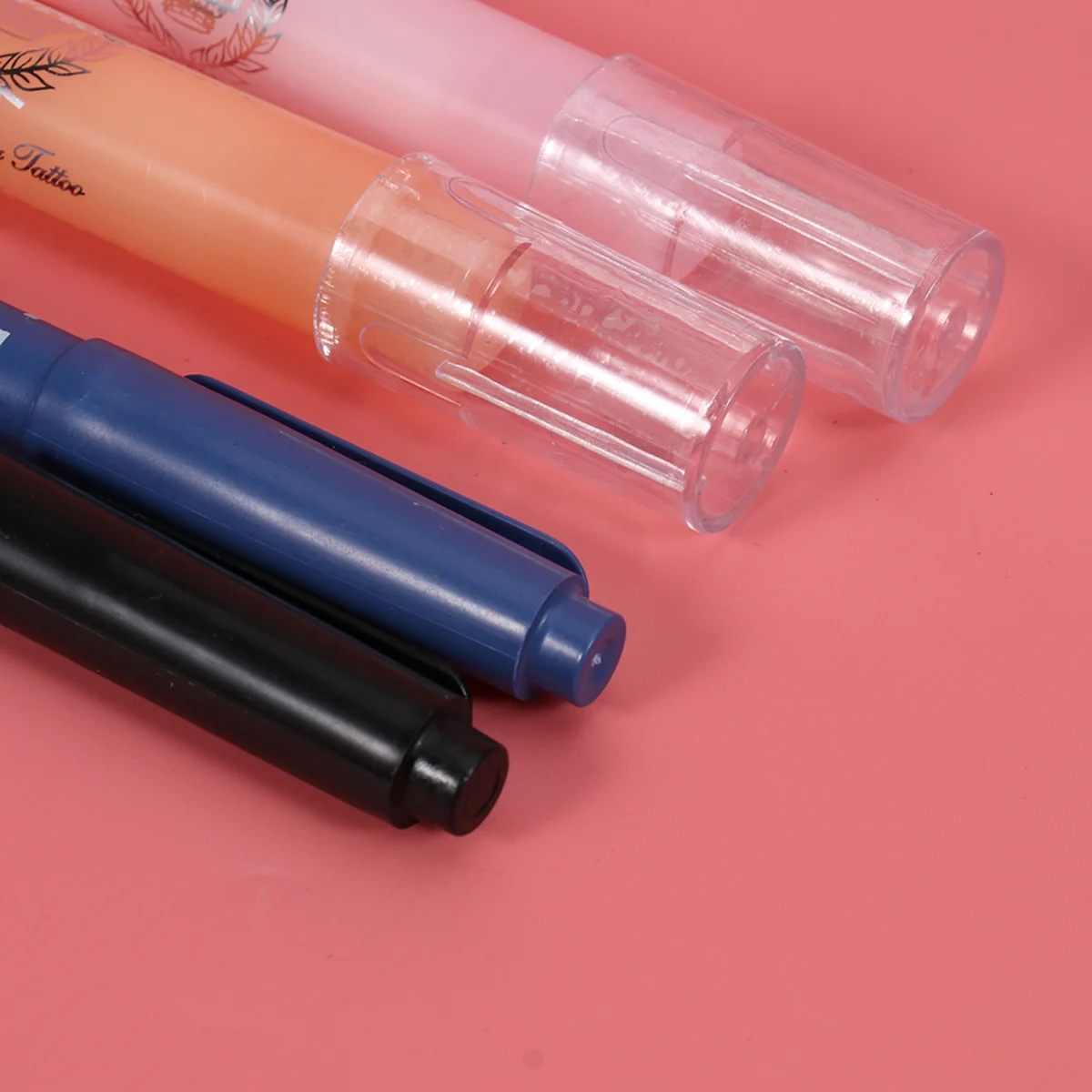 

Premium Eyebrow Kit Includes Metal Measurement Ruler Microblading Pen with Eraser Reusable Oil Pen for Tattoo Practice Clear