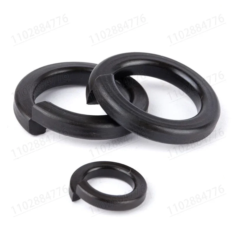 M3 M3.5 M4 M5 M6 M8 M10 M12 M4 M16~M27 DIN127 GB93 Black Plated 304 A2 Stainless Steel Spring Washer Split Lock Elastic Gasket