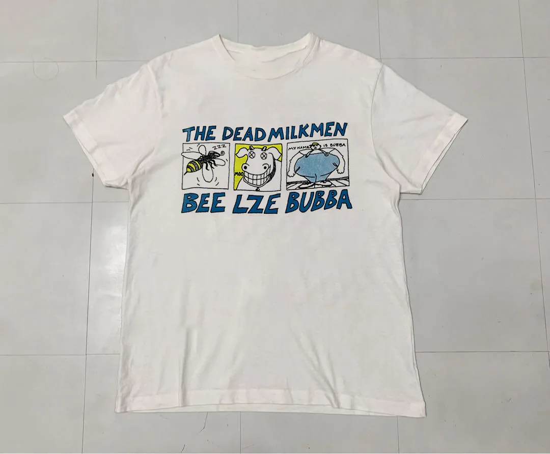 

Футболка унисекс из хлопка для взрослых The Dead Milkmen Beelzebubba tour BO083