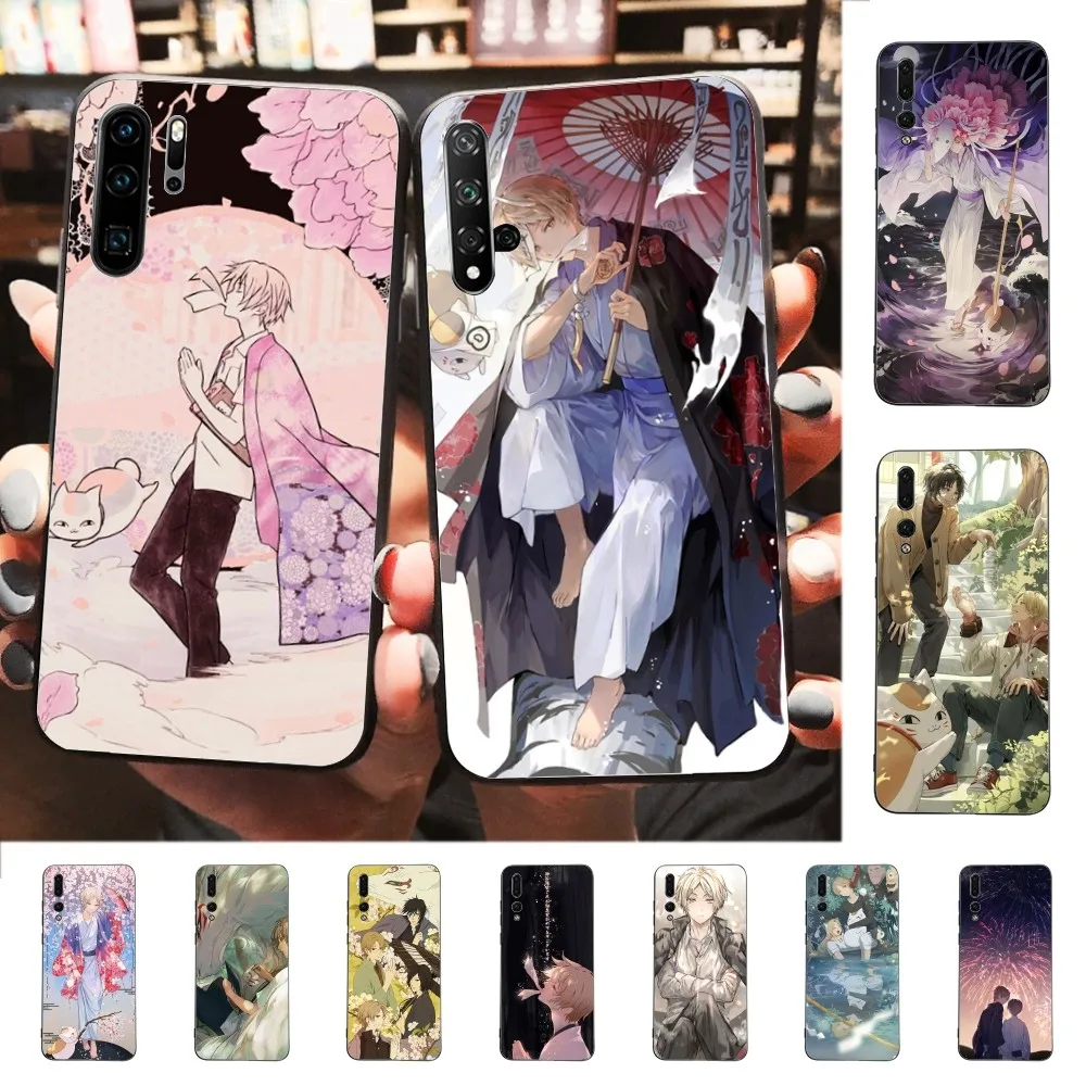 Natsume's Book of Friends Phone Case For Huawei P 8 9 10 20 30 40 50 Pro Lite Psmart Honor 10 lite 70 Mate 20lite