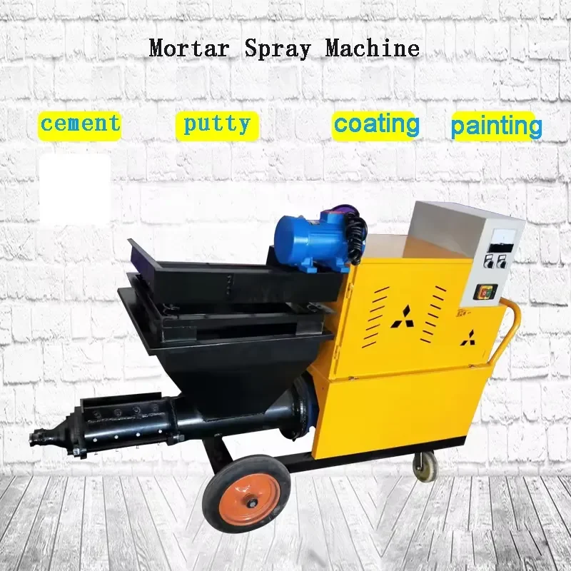 Wall Cement Mortar Spray Machine Spray