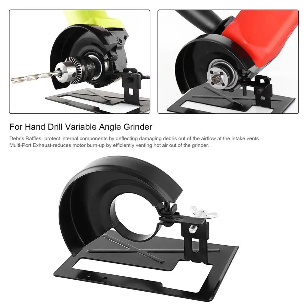 Power Tools for Angle Grinder Protector Cover Cutting Support Angle Grinder Cutting Machine Sand Holder Protective Cover