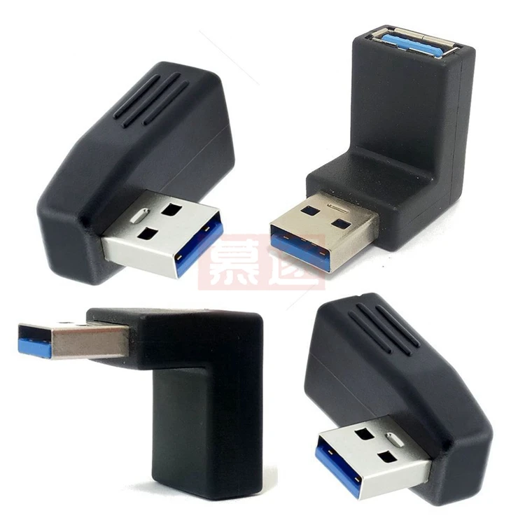 5Gbps Up & Down 180 Grad Abgewinkelt USB 3,0 USB 2,0 Adapter A Stecker Auf Buchse Verlängerung Stecker Arbeit für LTE Adapter Zu