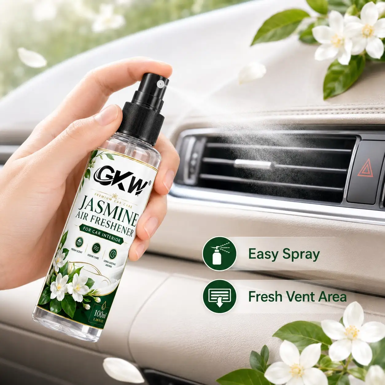 Car Riley Fragrance Freshener for Vehicles - Odor Eliminator, Deodorizer, and Antibacterial Agent for Removing Strong Smells, Moldy Smells, and Pungent Odors, Long-Lasting Fragrance and Deodorizer for Cars