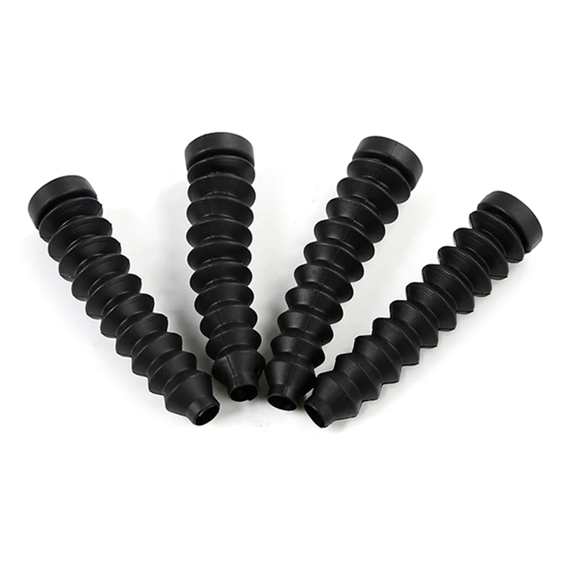 RC Car Shock Absorber Kit, Foles em forma de torre, Amortecimento Capa Poeira, 1:5 Hpi, Baha, Km, Baja, 5B, 5T, 5Sc Peças, 8mm, 4Pcs